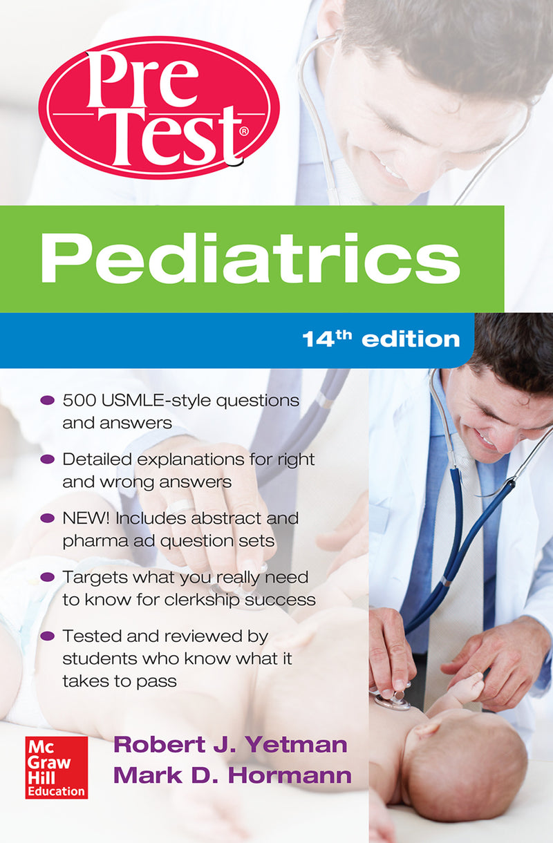 Pediatrics Pretest Self Assessment And Review 14th Edition