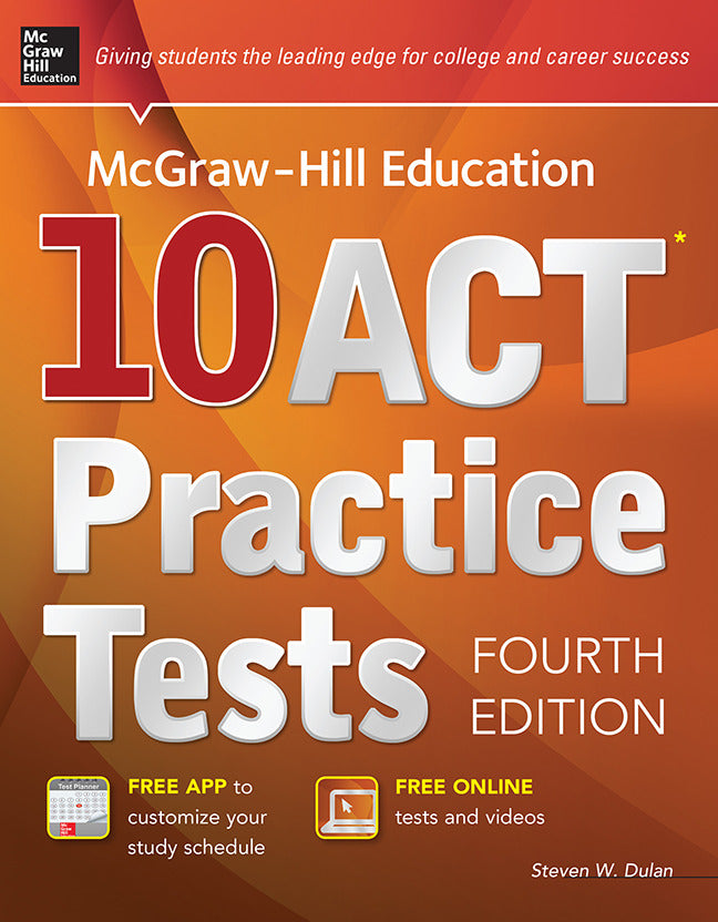 Mcgraw Hill Education 10 Act Practice Tests Fourth Edition 4e