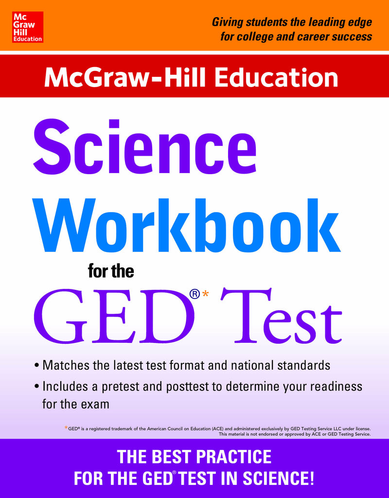 Mcgraw Hill Education Science Workbook For The Ged Test