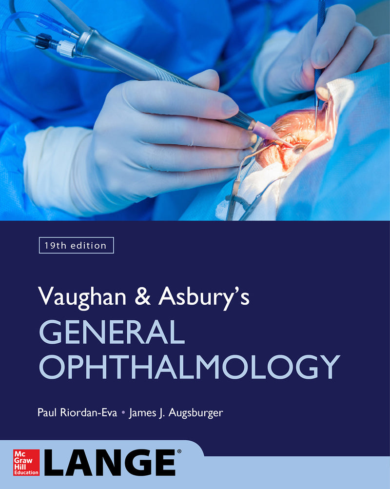 Vaughan & Asburys General Ophthalmology 19th Edition