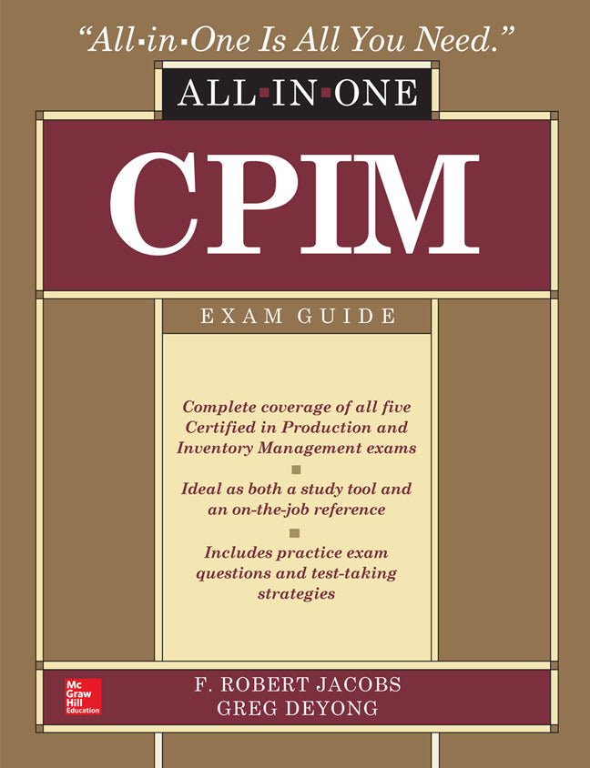 Cpim All In One Exam Guide