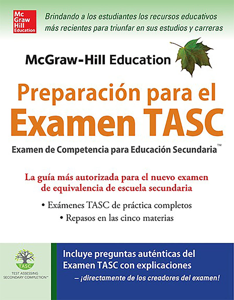 Mcgraw Hill Education PreparaciÃ³n Para El Examen Tasc