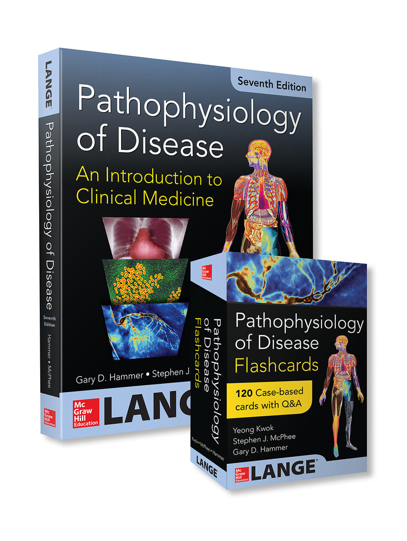 Pathophysiology 7th Edition Book & Flashcards 7e