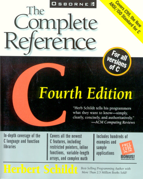 C The Complete Reference 4e