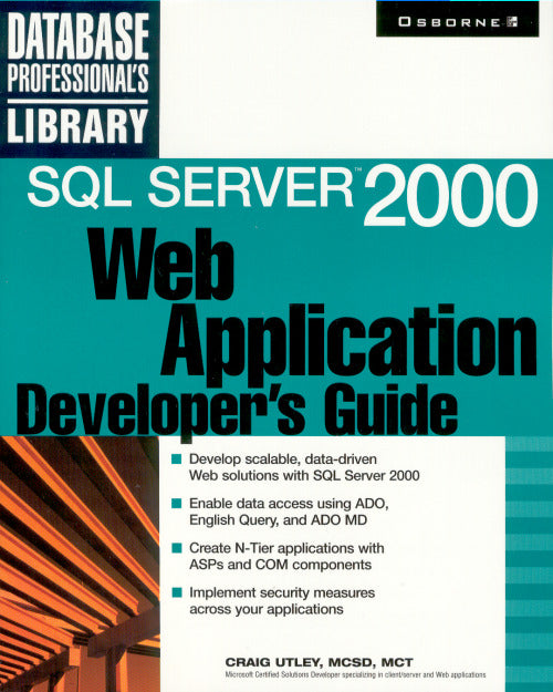 Sql Server 2000 Web Application Developers Guide