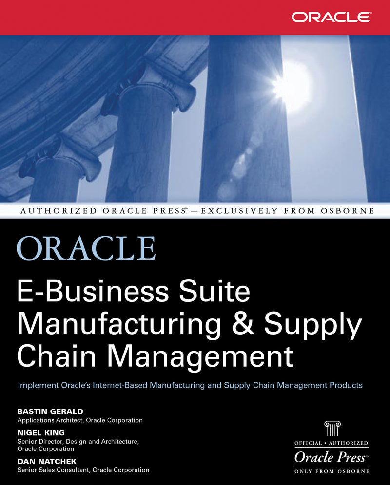 Oracle E Business Suite Manufacturing & Supply Chain Management