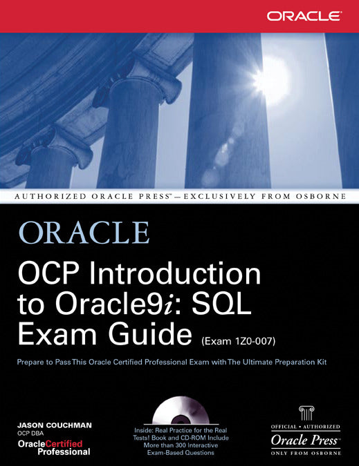 Ocp Introduction To Oracle9i Sql Exam Guide