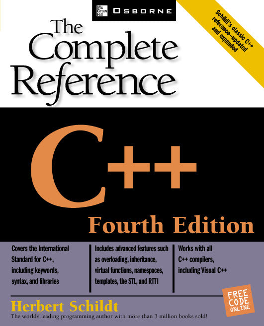 C++ The Complete Reference 4th Edition 4e