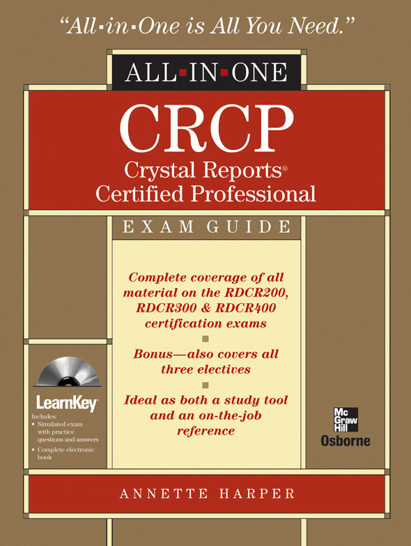 Crcp Crystal Reports Certified Professional All In One
