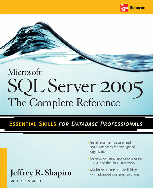 Microsoft Sql Server 2005 The Complete Reference 2e