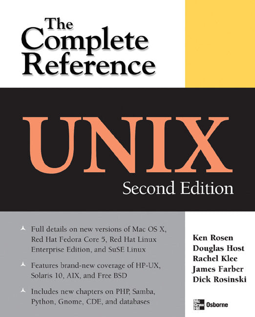 Unix The Complete Reference Second Edition 2e