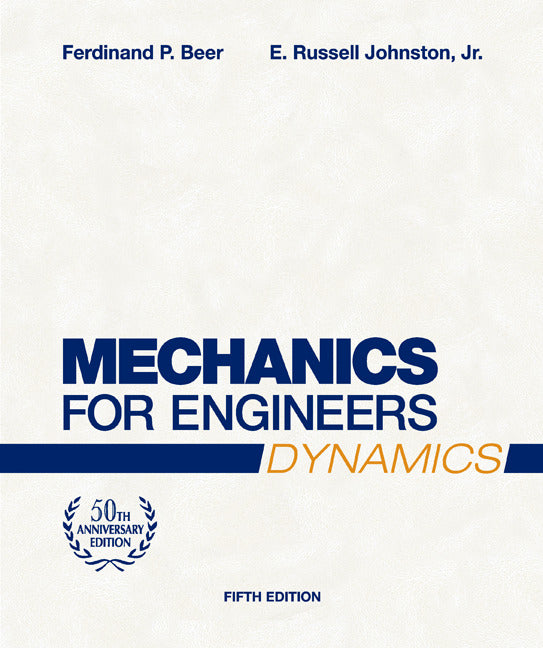 Mechanics For Engineers Dynamics 5e