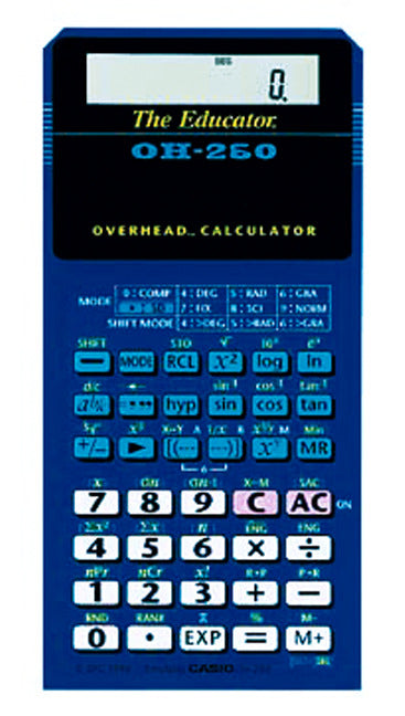 Casio Oh 260 Overhead Calculator