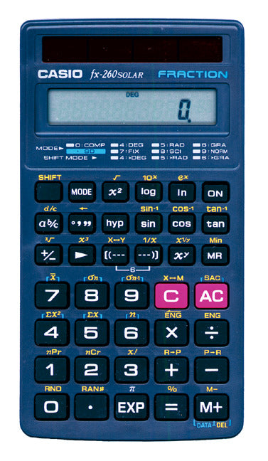 Calulator Power For The Ged With Casio Fx 260 Package