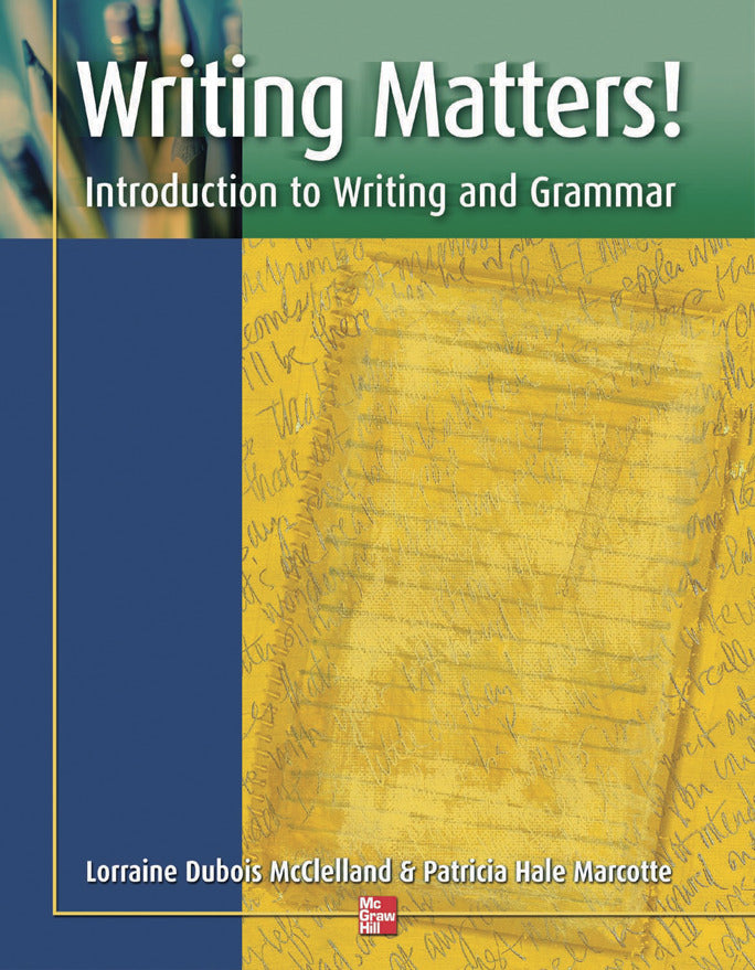 Writing Matters Student Book