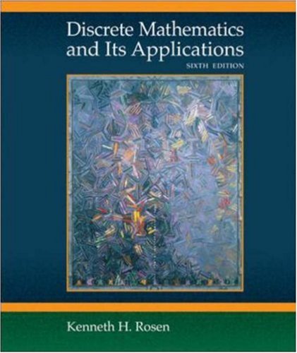 Discrete Mathematics and Its Applications [Hardcover] Rosen, Kenneth H, Dr
