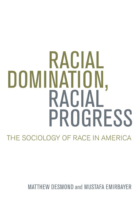 Racial Domination Racial Progress The Sociology Of Race In America