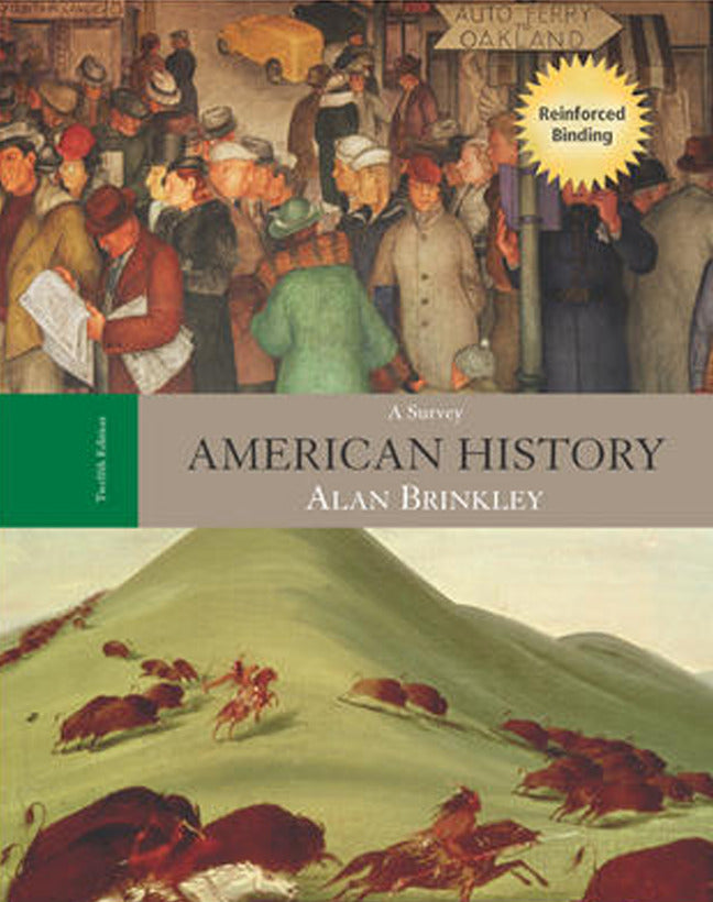 American History A Survey W Psi Cd Nasta Hardcover Reinforced High School Binding By Alan Brinkley