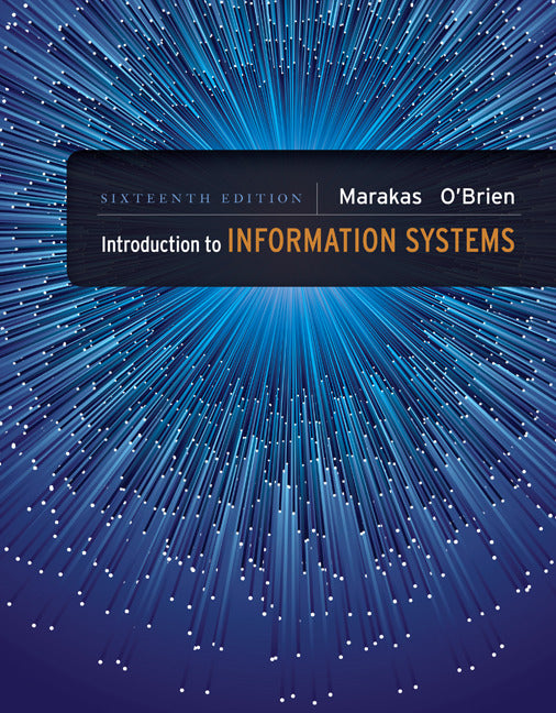 Introduction To Information Systems Loose Leaf