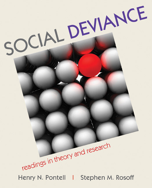 Social Deviance Readings In Theory & Research