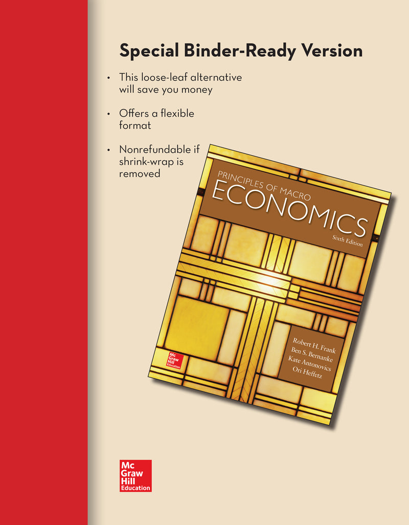 Loose Leaf Principles Of Macroeconomics 6e