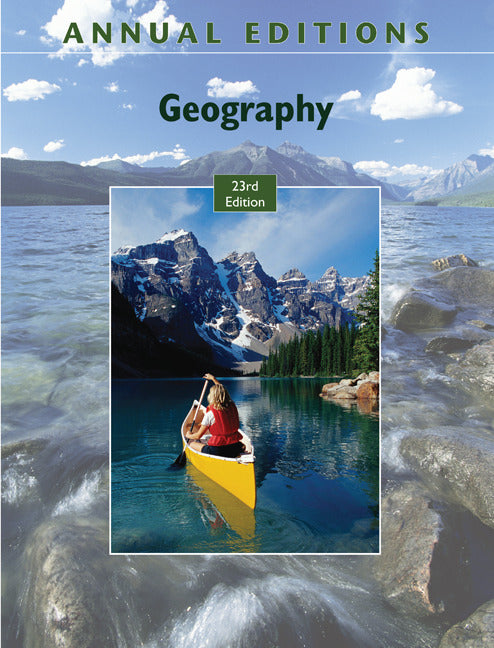 Annual Editions Geography 23 E 23e