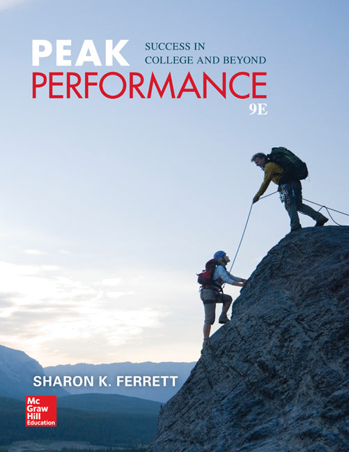 Peak Performance Success In College & Beyond 9e