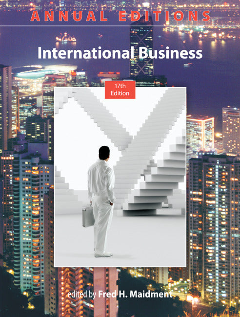 Annual Editions International Business 17 E
