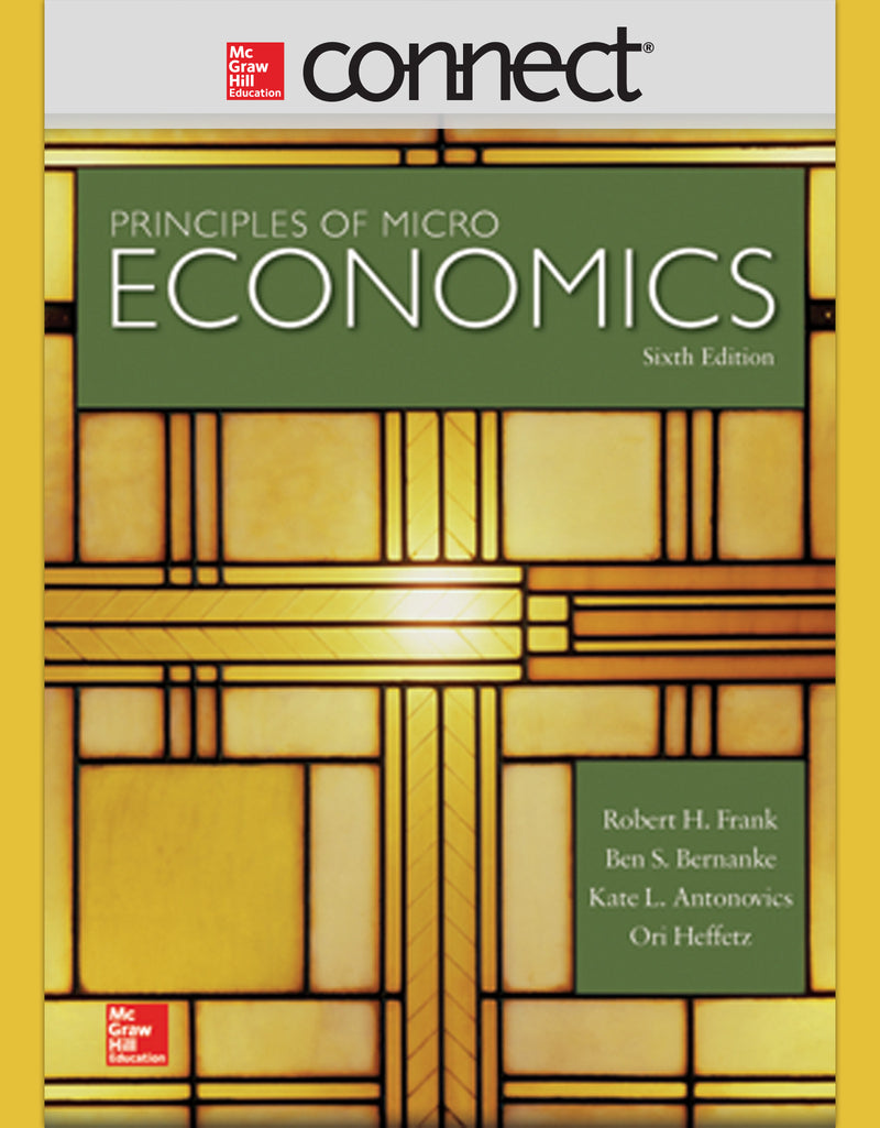 Connect 1 Semester Access Card For Principles Of Microeconomics 6e