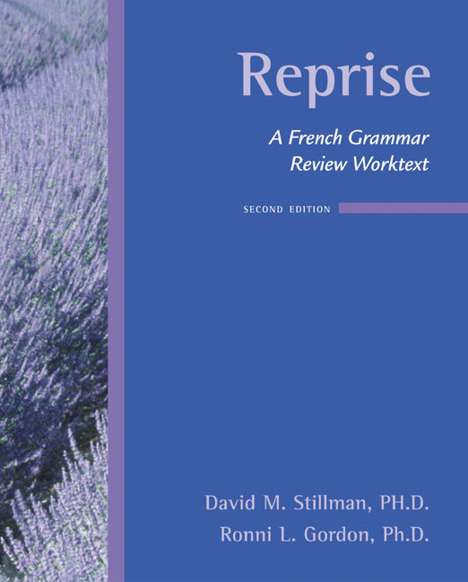Reprise A French Grammar Review Worktext 2e