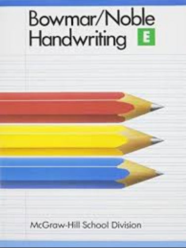 Handwriting Beginner Book E Pupil Edition Sc