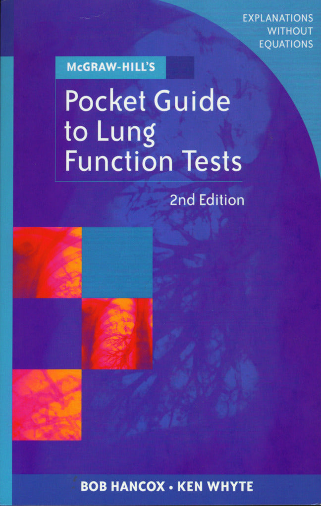 Mcgraw Hills Pocket Guide To Lung Function Tests 2e