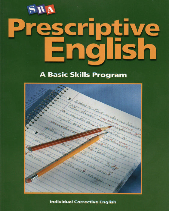 Prescriptive English Student Edition Book A