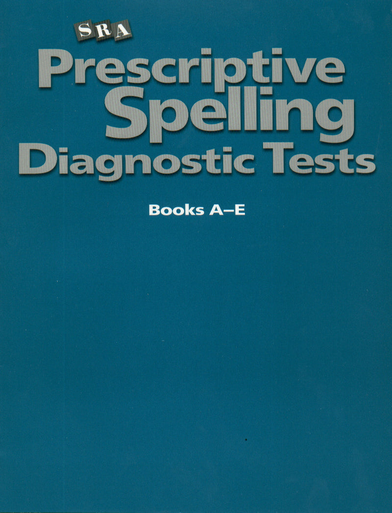 Prescriptive Spelling Diagnostic Test