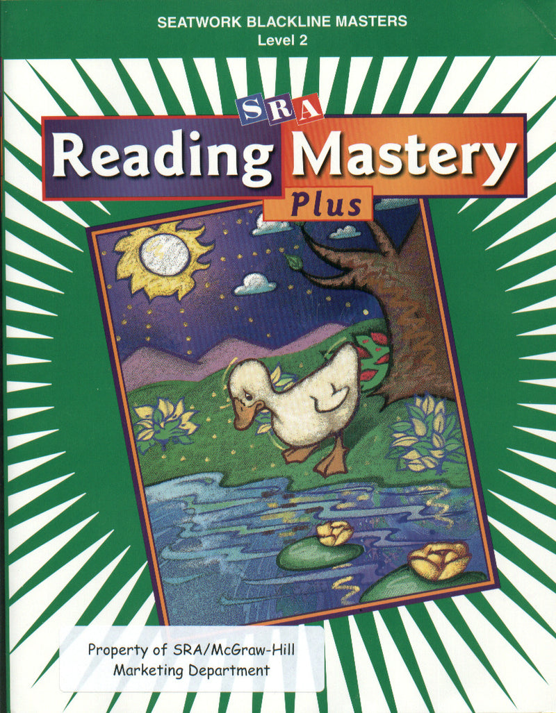 Reading Mastery Plus Grade 2 Seatwork