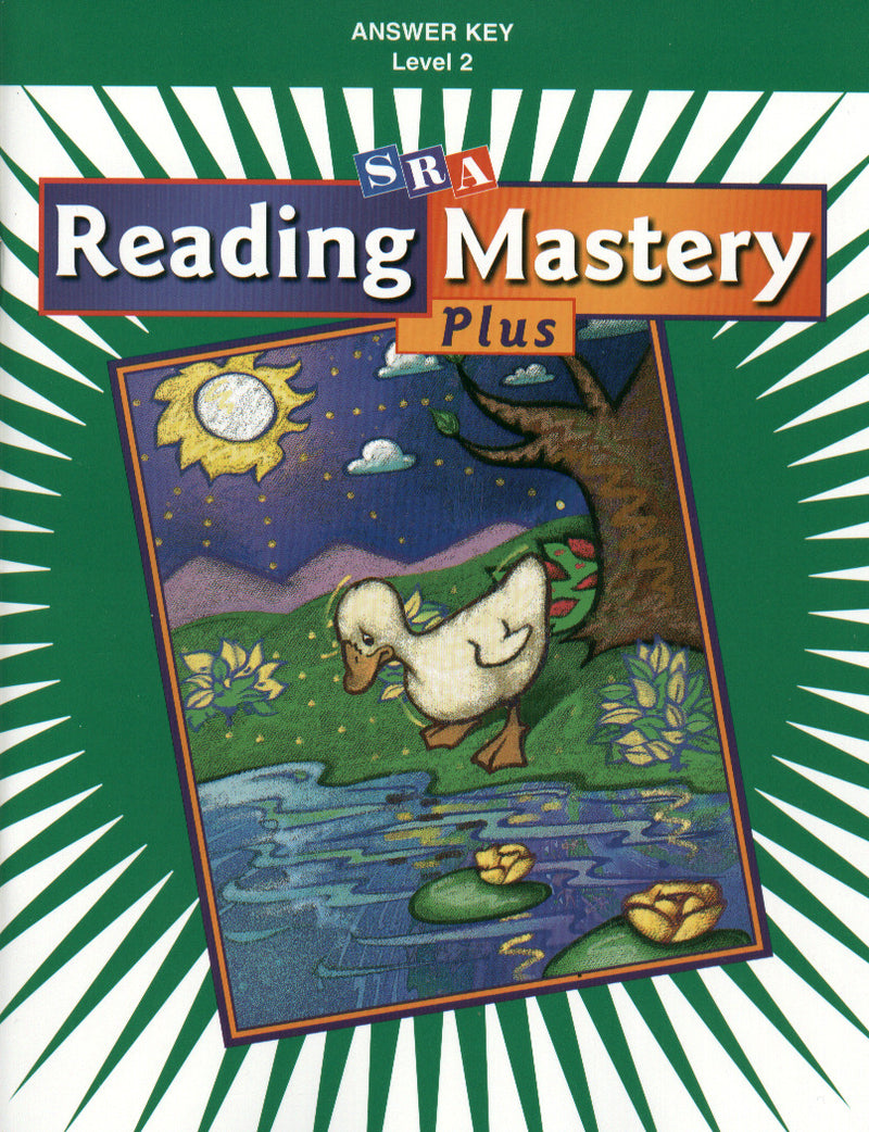 Reading Mastery 2 2001 Plus Edition Answer Key