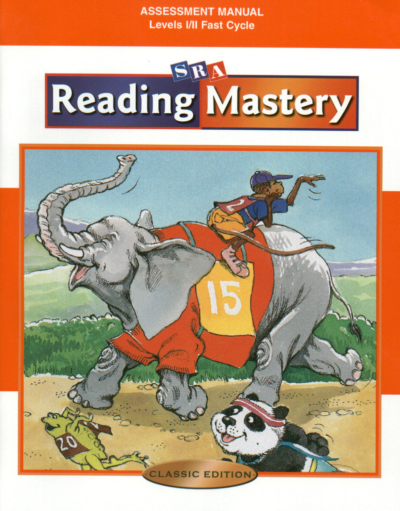Reading Mastery Classic Fast Cycle Assessment Manual