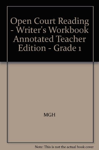 Open Court Reading - Writer's Workbook Annotated Teacher Edition - Grade 1 [Paperback] McGraw-Hill Education