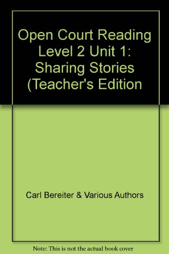 Open Court Reading: California Teacher Edition Unit 1 Level 2 [Paperback] McGraw-Hill