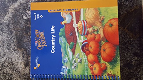 Open Court Reading: California Teacher Edition Unit 6 Level 3 [Paperback] McGraw-Hill