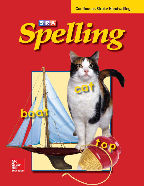 Sra Spelling Student Edition Continuous Stroke Grade 1