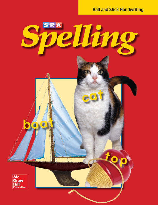 Sra Spelling Student Edition Ball & Stick Grade 1