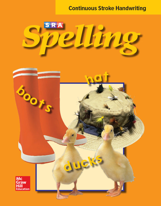 Sra Spelling Student Edition Continuous Stroke Softcover Grade 2
