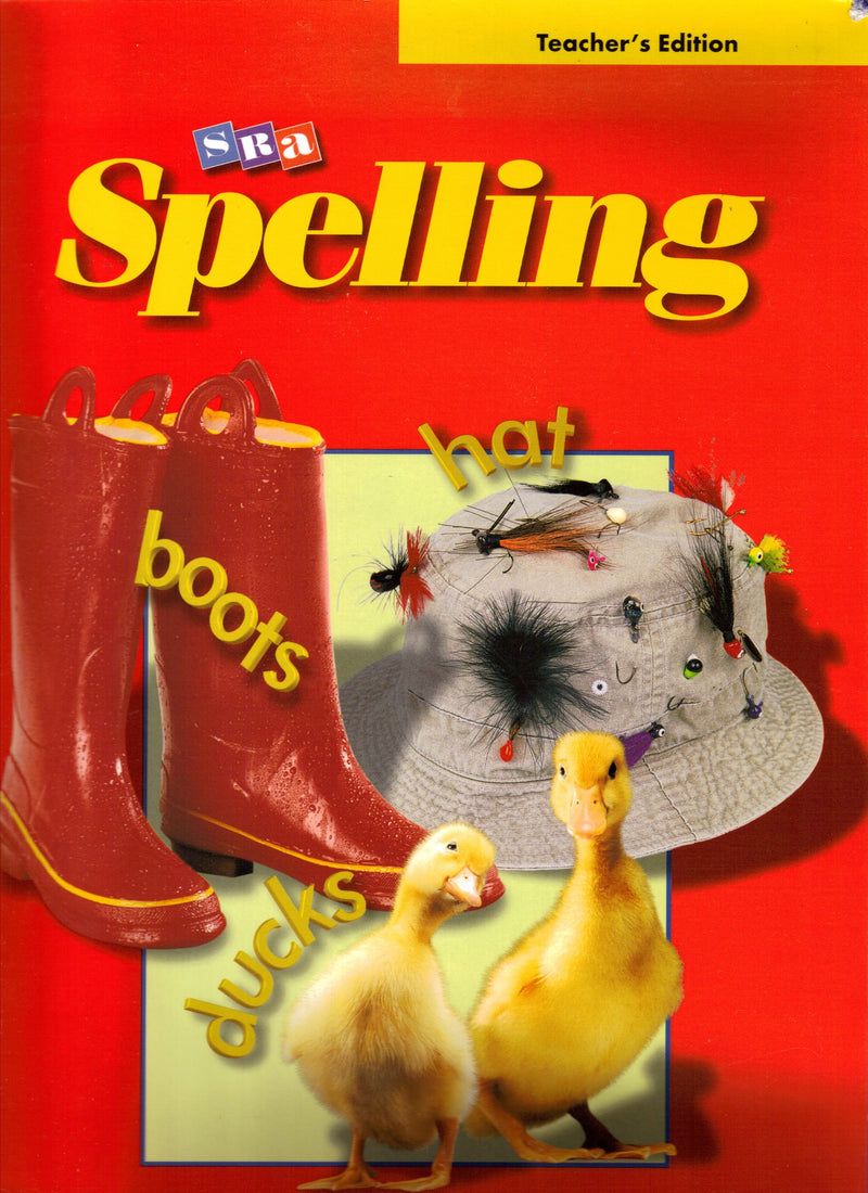 SRA Spelling: Teacher's Edition - Grade 2 [Paperback] McGraw-Hill Education