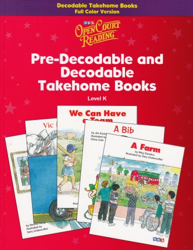 Open Court Reading Pre-Decodable and Decodable Takehome Books Level K [Paperback] McGraw-Hill Education