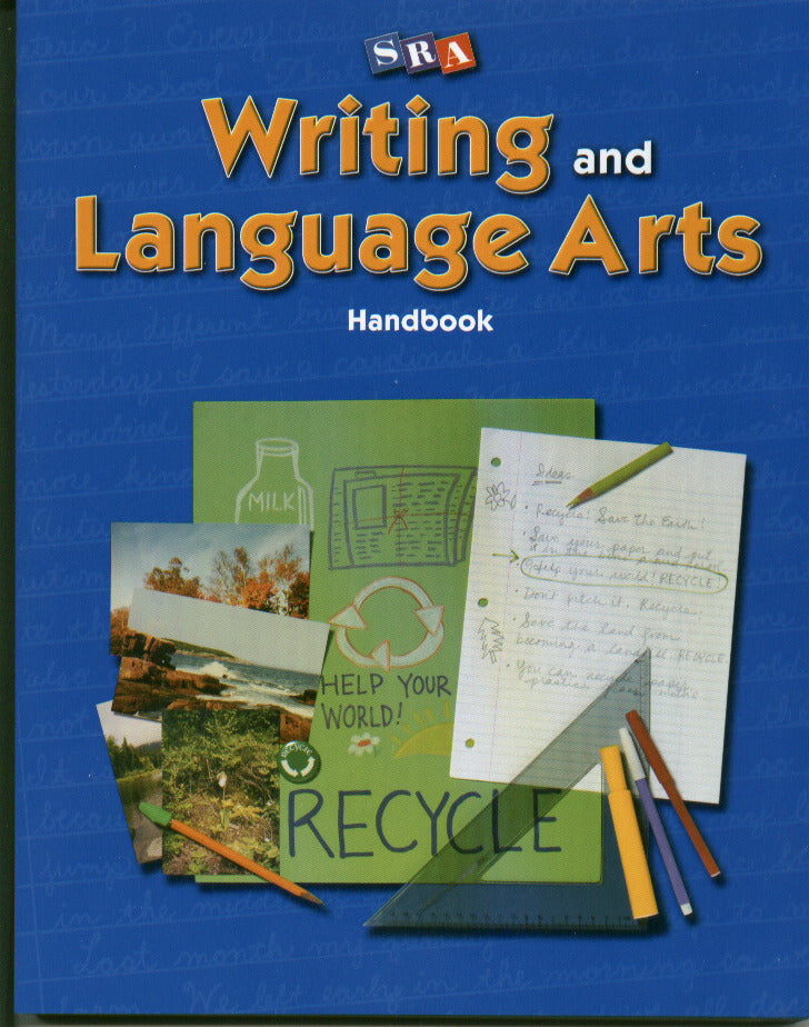 Writing & Language Arts Writers Handbook Grade 3