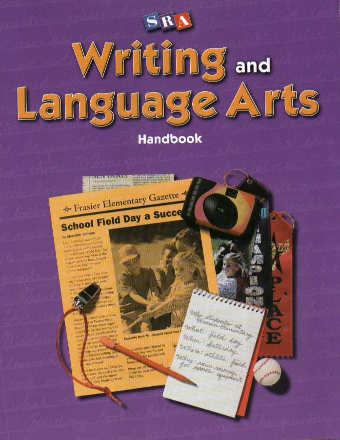 Writing & Language Arts Writers Handbook Grade 4