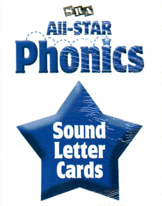 All Star Phonics & Word Studies Sound Letter Cards