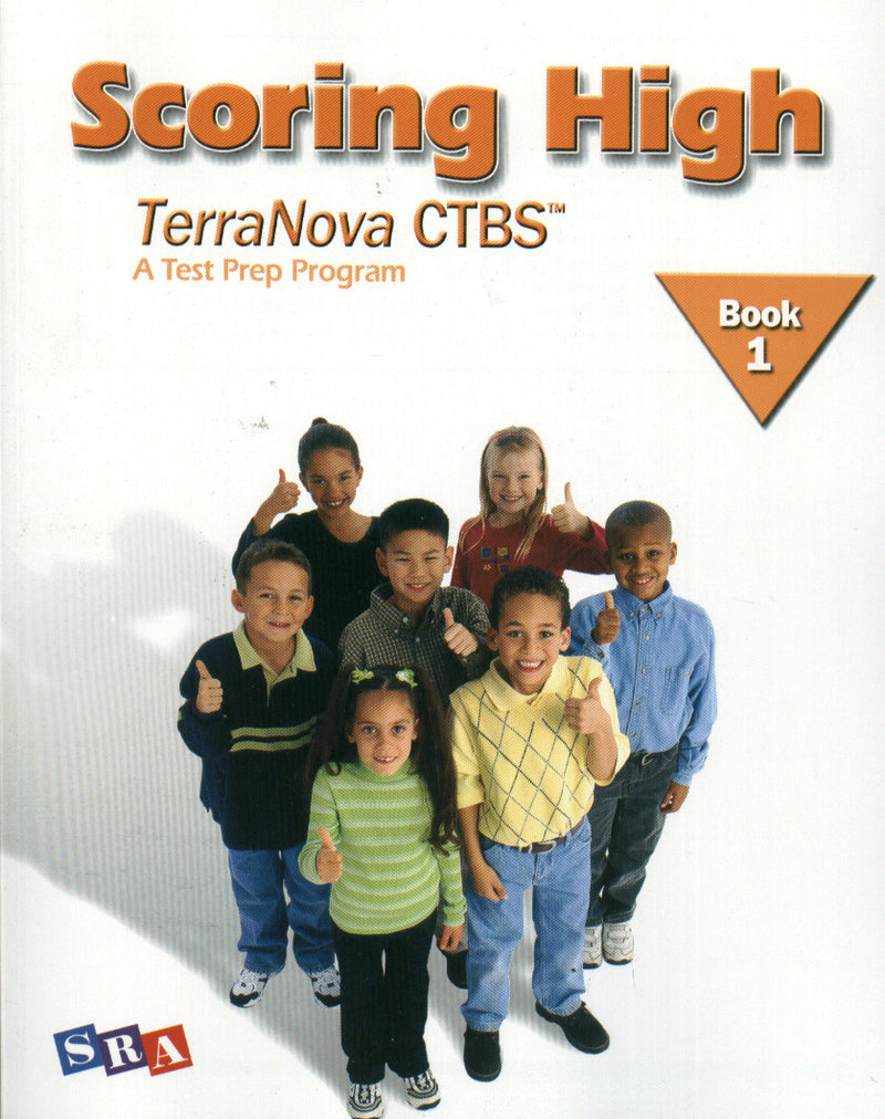 Scoring High On The Terranova Ctbs Student Edition Grade 1