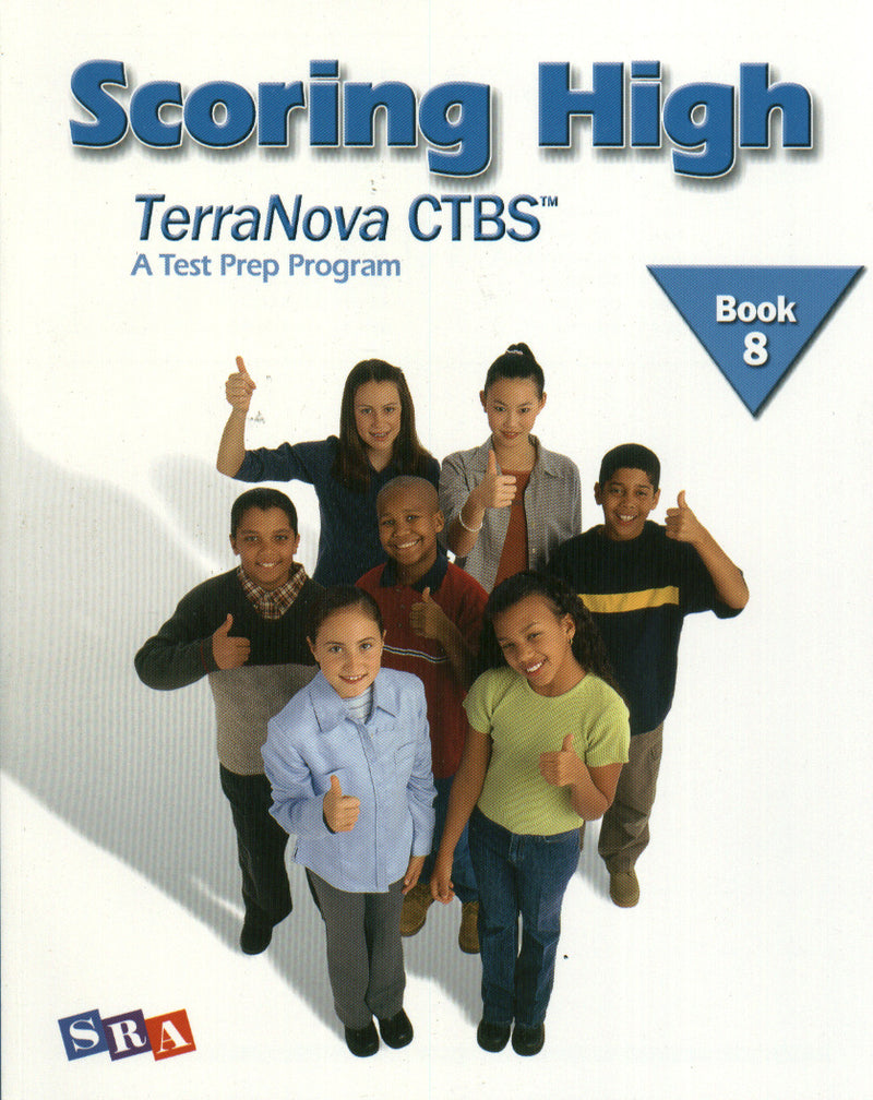 Scoring High On The Terranova Ctbs Student Edition Grade 8